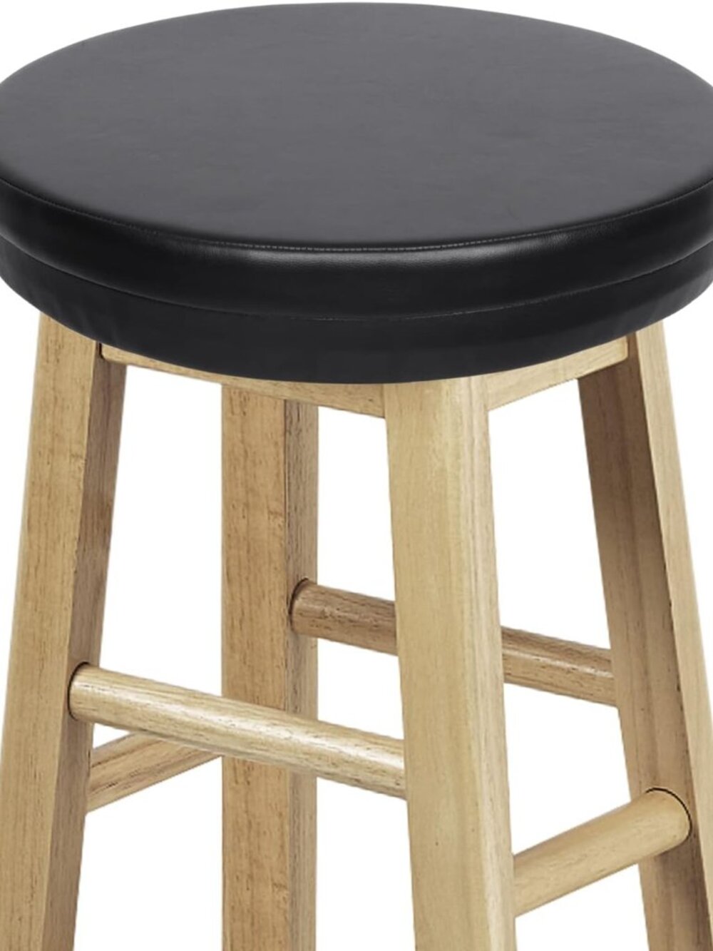 Bar Stool Cushion Round Foam Padded Seat Cushions Waterproof Leather Bar Stool C